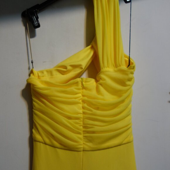 Pansy One Shoulder Cutout Maxi Dress - Picture 7 of 9